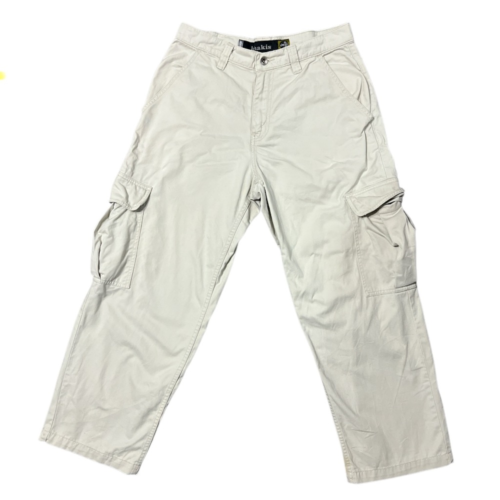 Vintage Levi’s Silvertab Baggy Khakis Cargo Y2K 90s Skater Punk Size 31x30